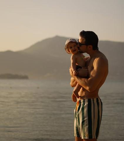 Marco Ferri y su hija | Instagram