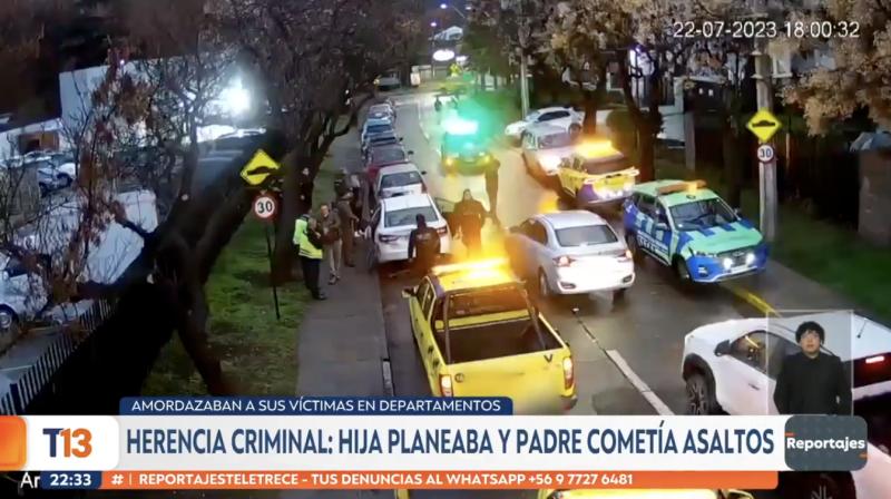 padre e hija robaban y compañeros de ella también participaban.