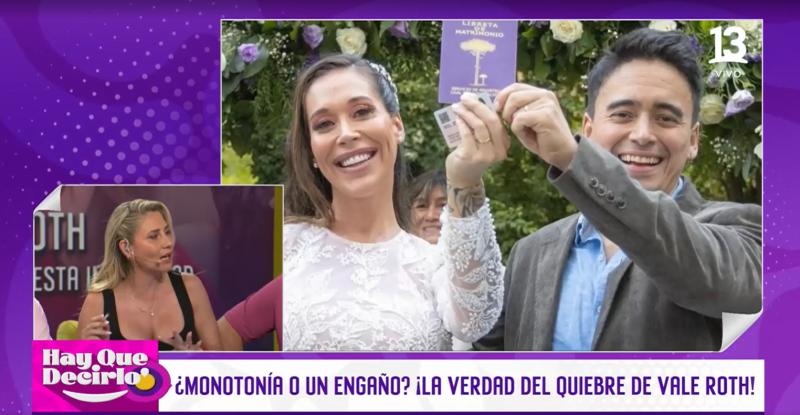 Gissella Gallardo, Valentina Roth y Miguel de la Fuente