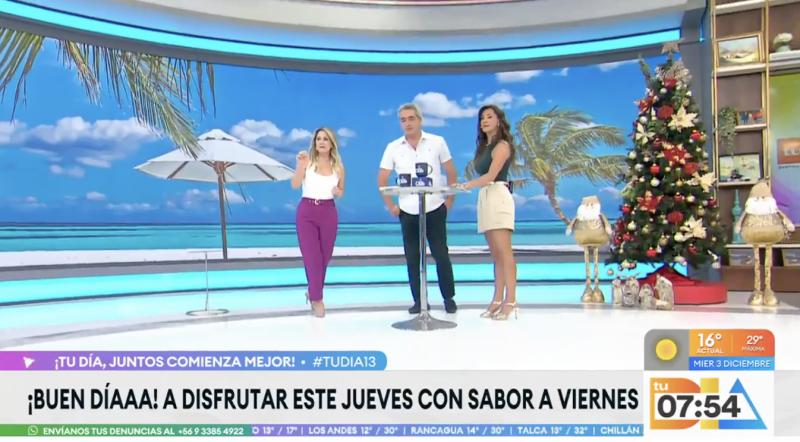 Michelle Adam anuncia lluvias para distintas regiones del país.