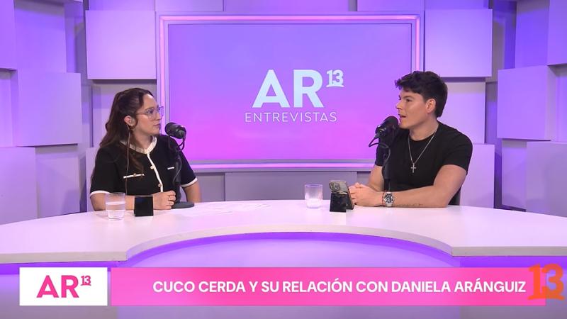 Cuco Cerda aborda su relación con Daniela Aránguiz | Captura AR13