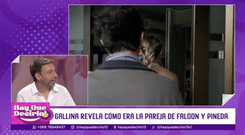 Rodrigo Gallina revela inédito detalle sobre Faloon Larraguibel y Jean Paul Pineda