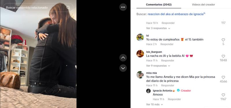 Ignacia Antonia confirmó nombre de su hija - Titkok
