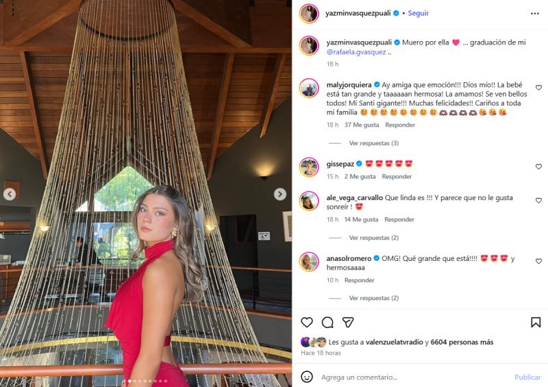 Hija de Yazmín Vásquez - Instagram