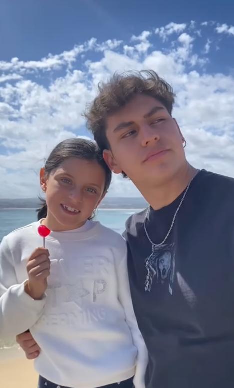 Gaspar Castillo, hijo de María José Quiroz - Instagram