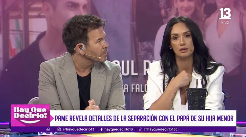 Pamela Díaz entrega la verdadera razón por la que su hija menor no ve al papá.