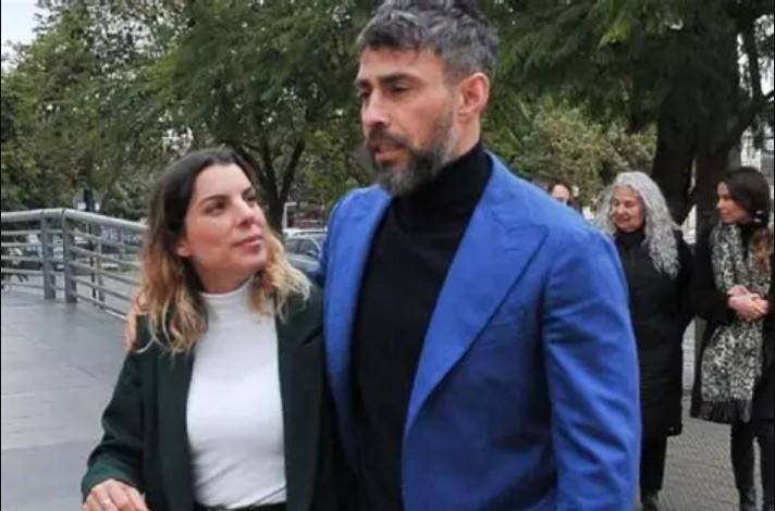 Jorge Valdivia junto a Maite Orsini