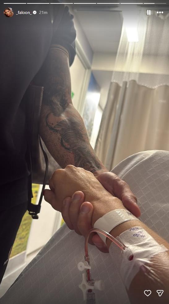 Faloon Larraguibel en la clínica | Instagram