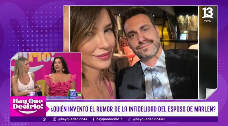 Marlen Olivari habla de la persona que habría inventado los rumores de infidelidad.