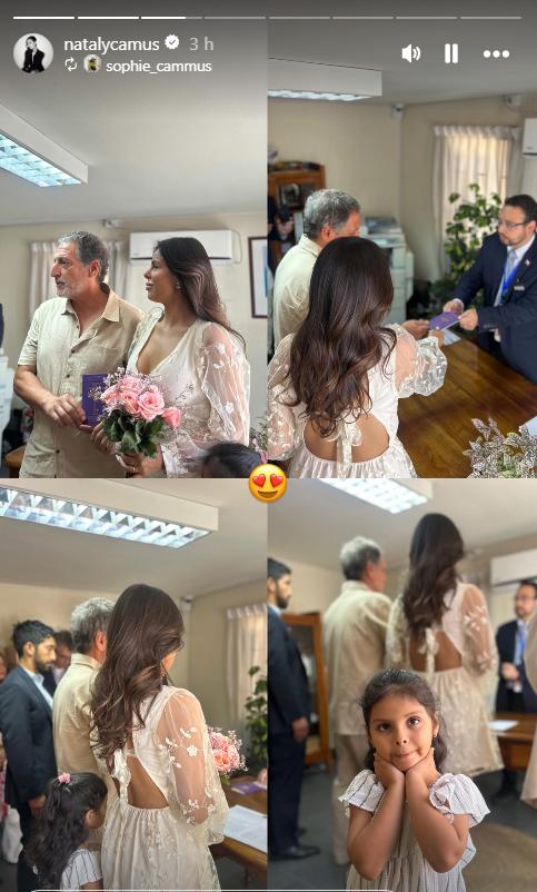 Mario Salas contrajo matrimonio con Nathalie Pizarro - Instagram