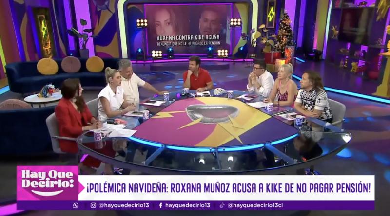 Kike Acuña responde a dichos de Roxana Muñoz.