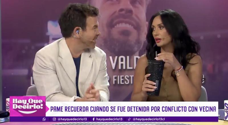 Pamela Díaz cuenta por qué estuvo con orden de alejamiento.