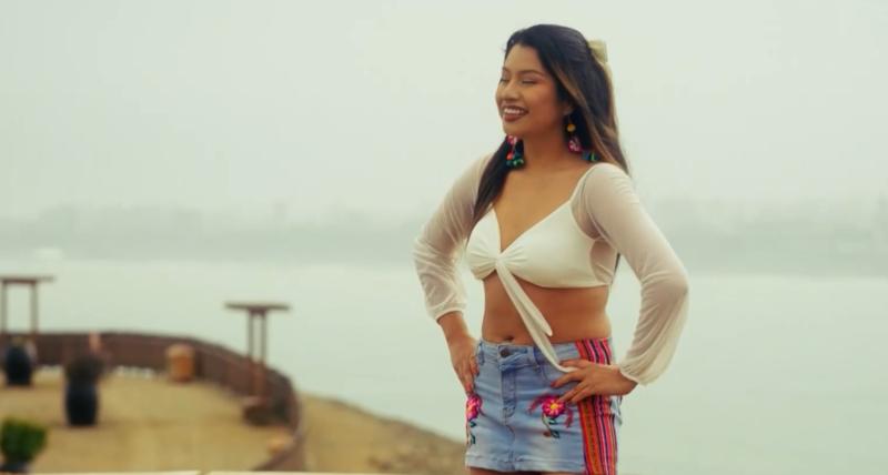 Pancho Saavedra y Jorge Zabaleta se encuentran con Wendy Sulca.