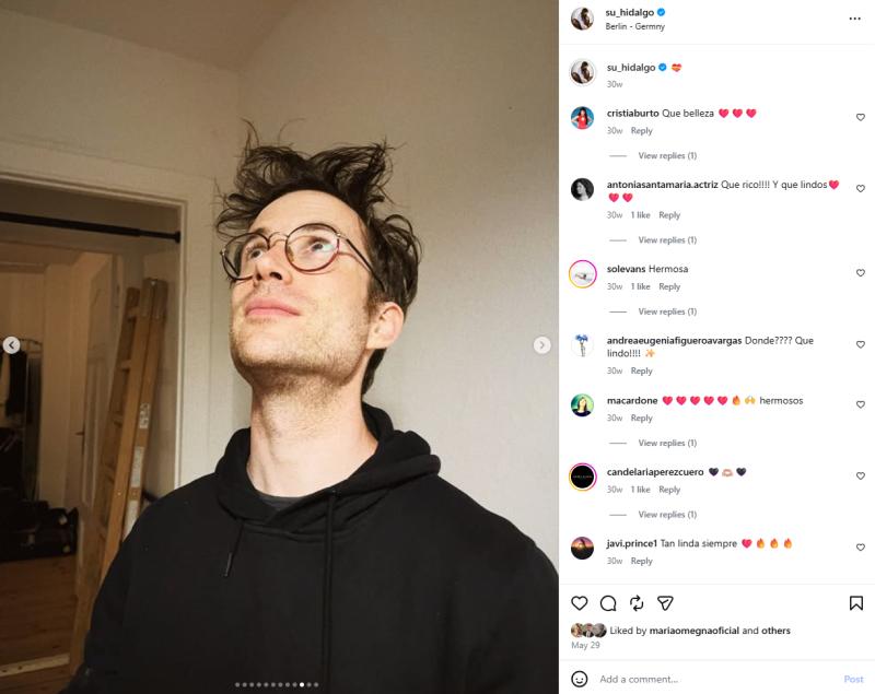 Hijo de Tito Noguera en una relación con Susana Hidalgo | Instagram