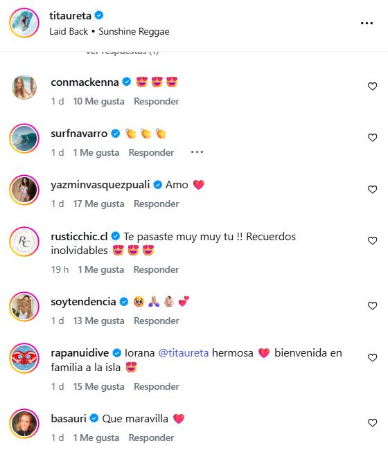 Las reacciones que generó el video de Tita Ureta surfeando - Instagram