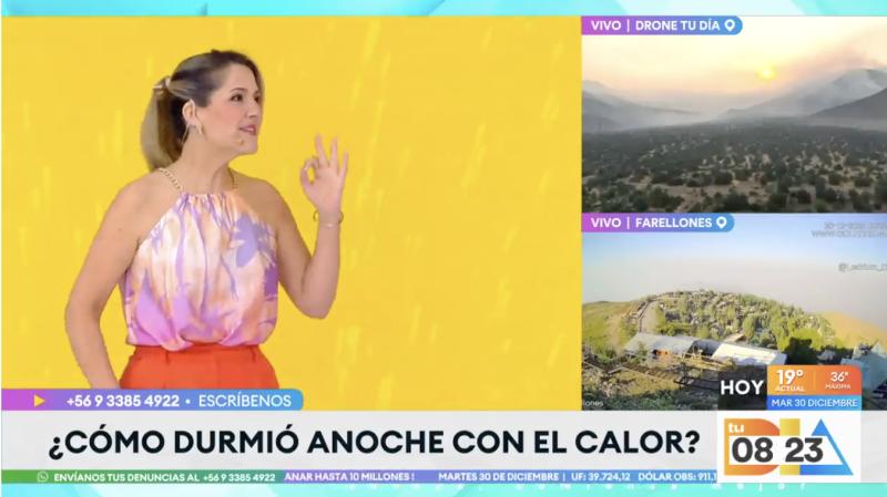 Michelle Adam anticipa el Año Nuevo más caluroso en 25 años.