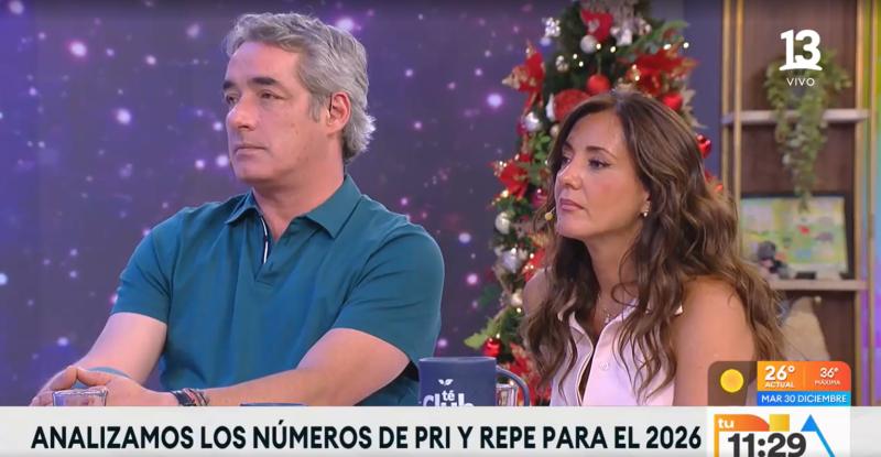 José Luis Repenning y Priscilla Vargas en Tu Día