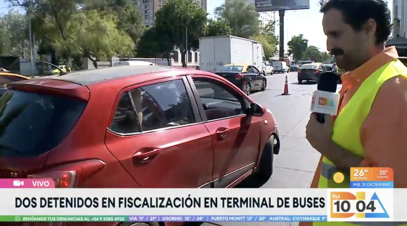 Fiscalizan vehículo con multas que superan los 46 millones de pesos.