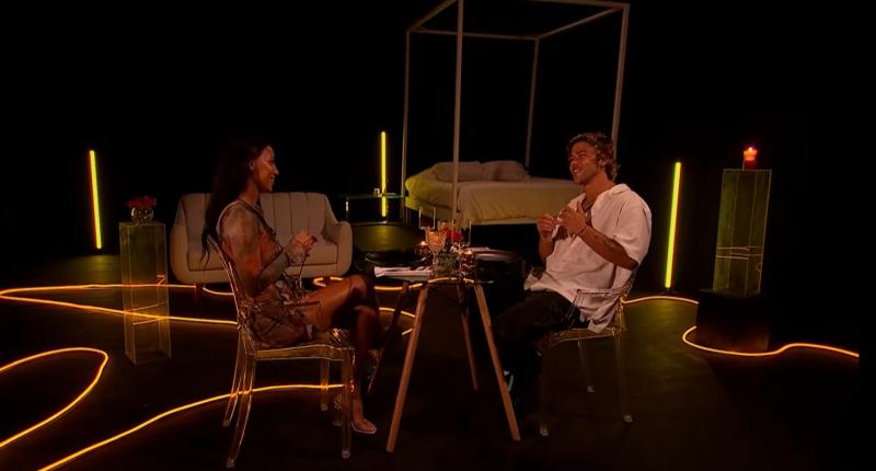 Cyntia Cofano y José Pablo Saavedra en Mundos Opuestos