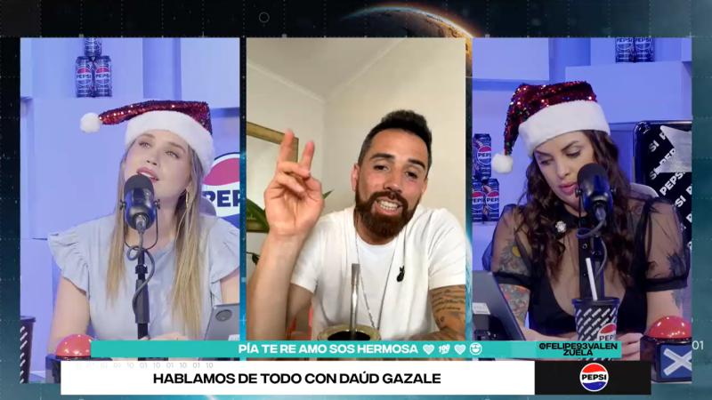 Daúd Gazale en el react de Mundos Opuestos