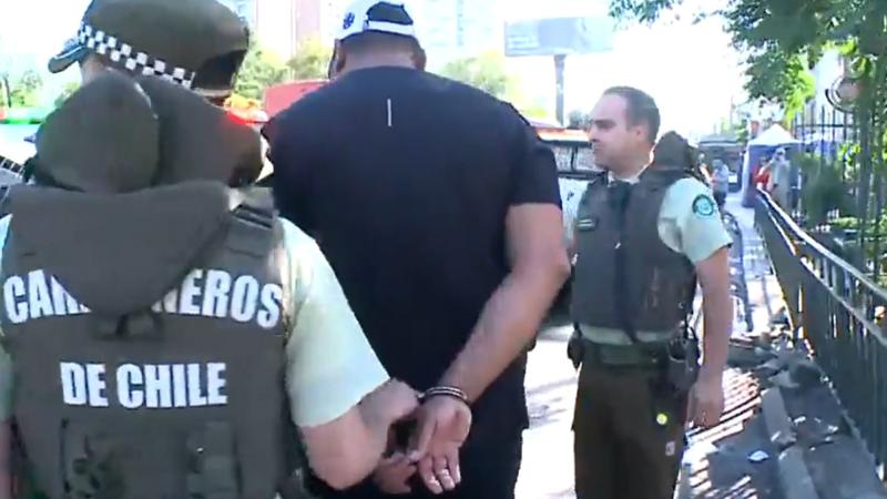 Conductor le pegó a inspector por insólito motivo en Estación Central