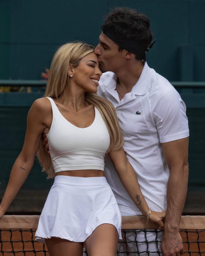 Oriana Marzoli y Facundo González