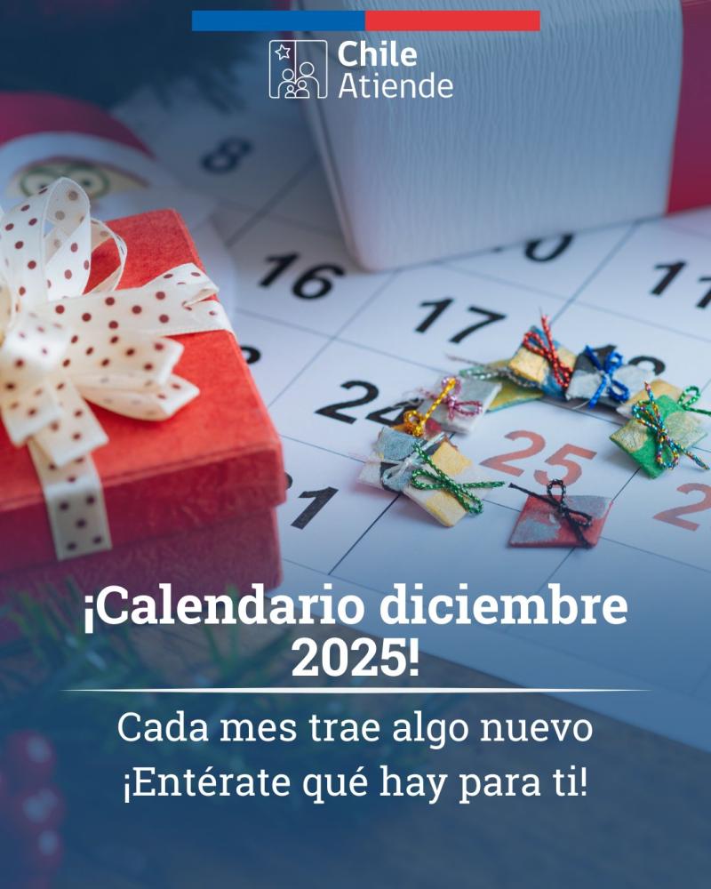 Diciembre de 2025 en Chile - Chile Atiende