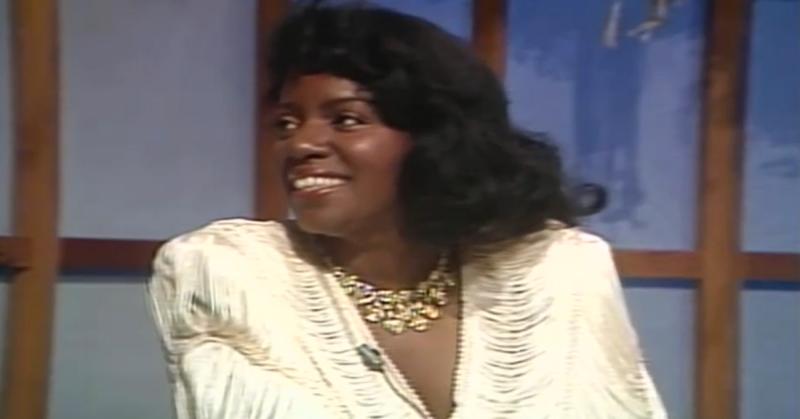 Gloria Gaynor en Noche de Gigantes, 1981
