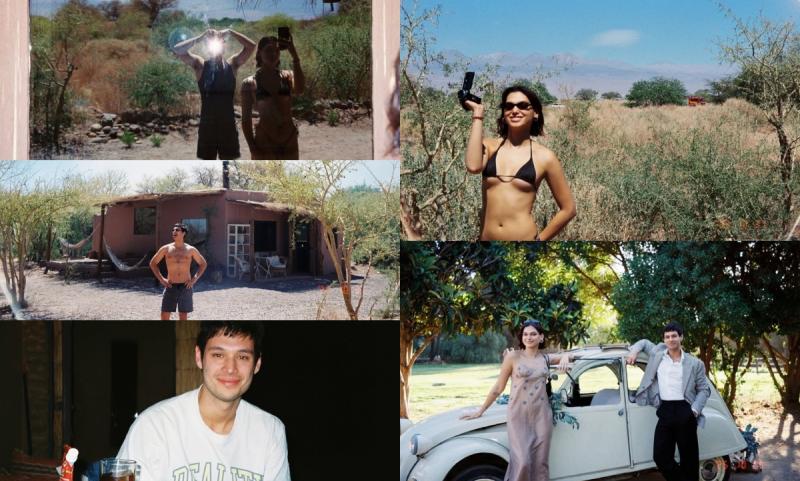 Helénia Melán y su pareja | Instagram