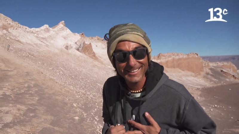 Claudio Iturra en Ruta 5. Créditos: 13C