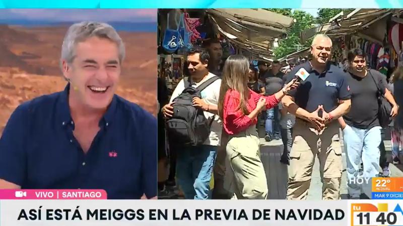 La broma de José Luis Repenning a encargado de seguridad de Barrio Meiggs