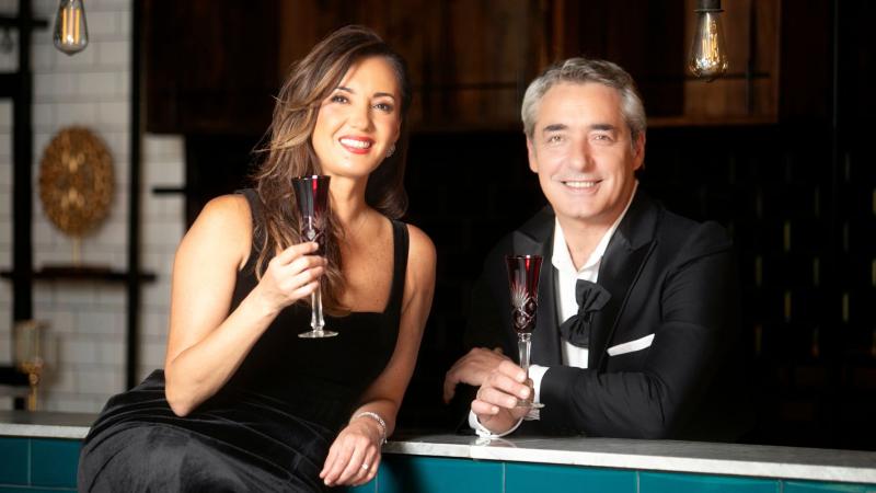 José Luis Repenning y Priscilla Vargas