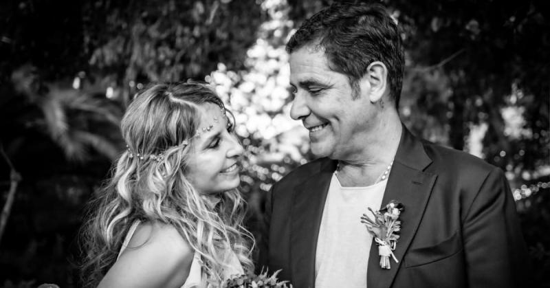 Juan Falcón y su actual esposa / Créditos: Instagram @juanfalcon.oficial