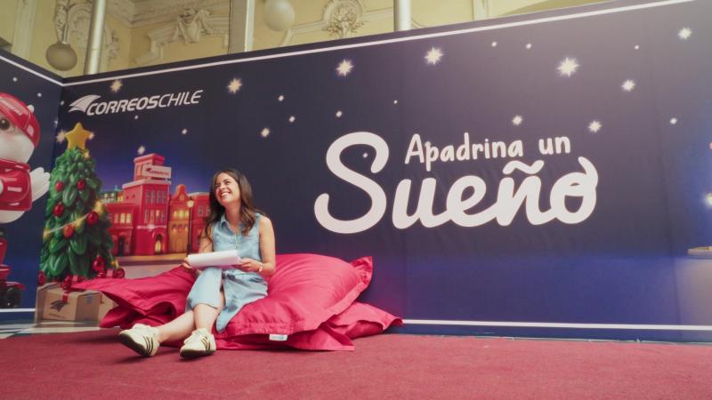 Lorena Salinas en "Apadrina un sueño". Créditos: 13C