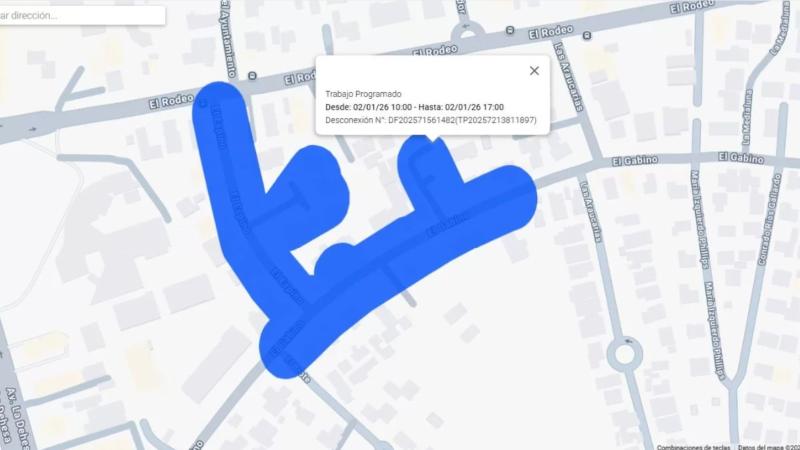 Corte de luz en Lo Barnechea