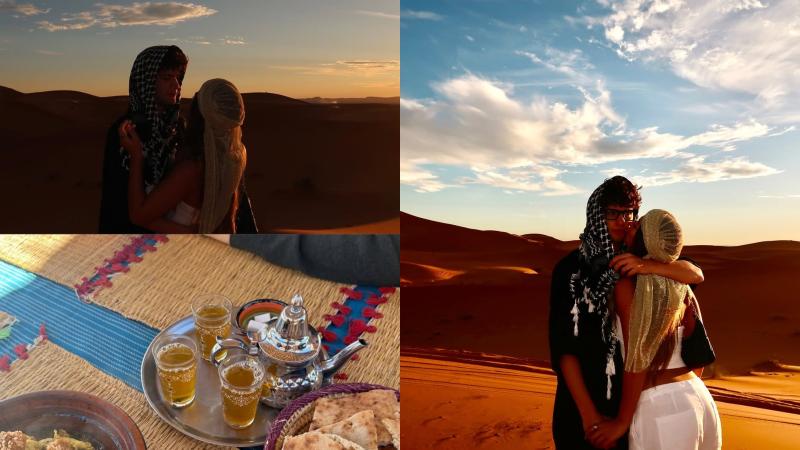 Mía Zamorano junto a su nueva pareja - Instagram