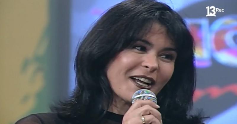 María Conchita Alonso en Venga Conmigo, 1995