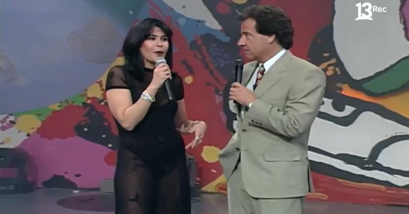 María Conchita Alonso en Venga Conmigo, 1995