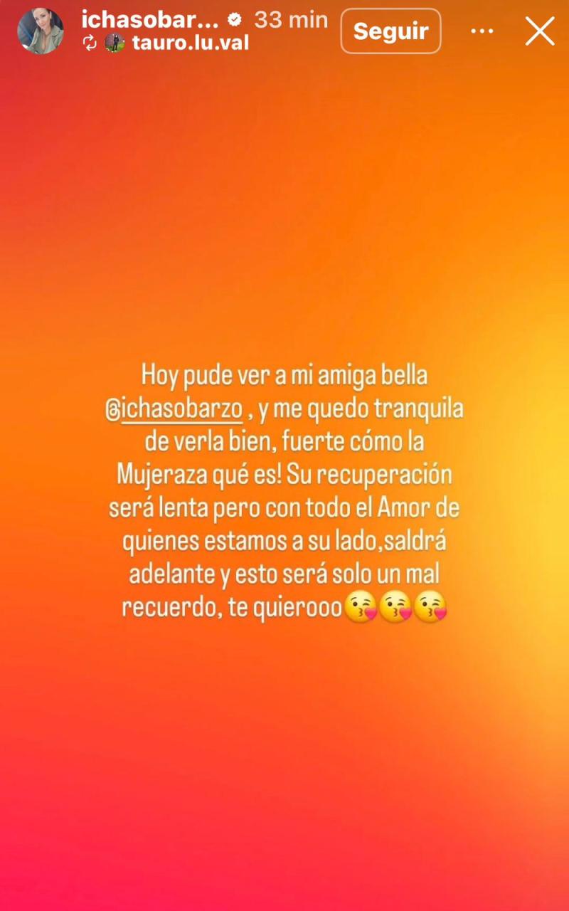 Estado de salud de María Isabel Sobarzo