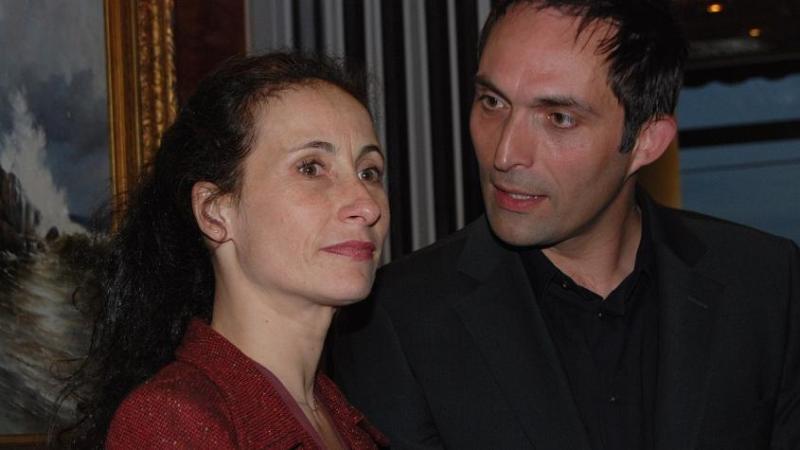 Marcelo Alonso junto a Amparo Noguera.