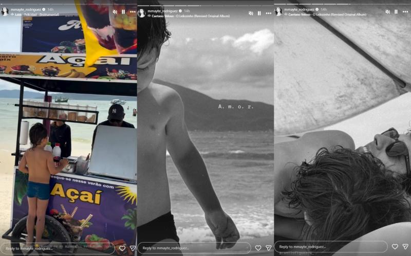 Mayte Rodríguez y sus vacaciones familiares | Instagram