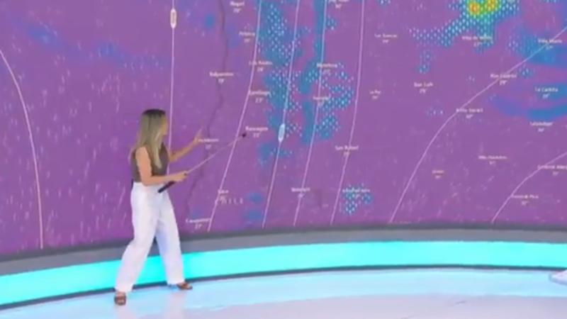 Michelle Adam en "Tu Día"