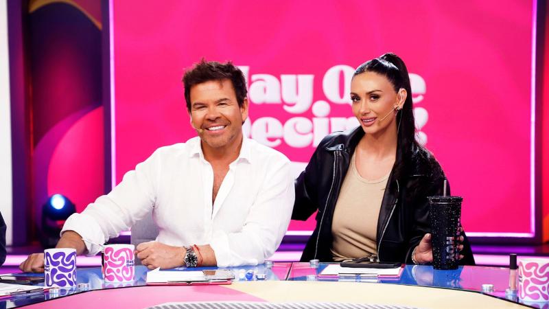 Nacho Gutiérrez y Pamela Díaz en "¡Hay que decirlo!"