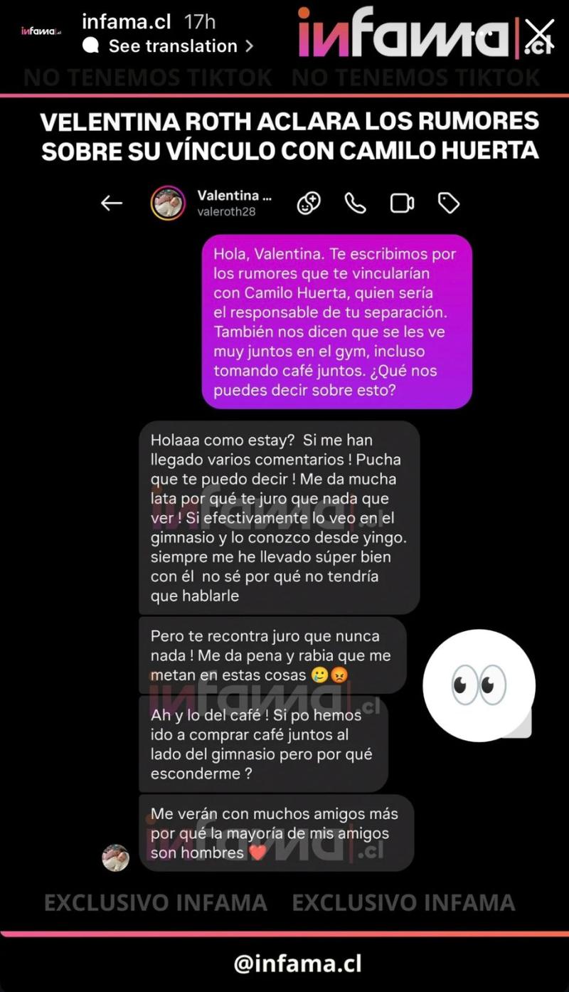 Vale Roth | Instagram Infama