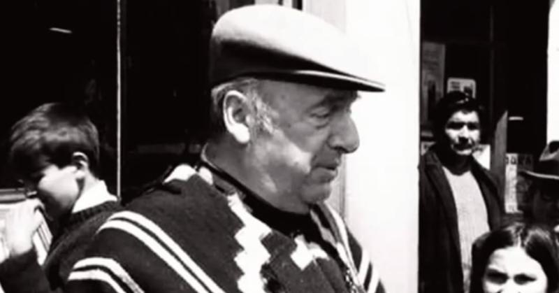 Pablo Neruda / Créditos: Instagram @fundacionneruda