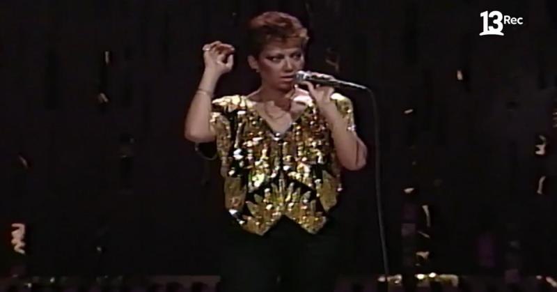 Patricia Maldonado en Sábados Gigantes, 1985