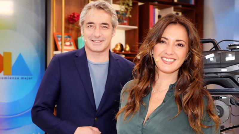 Priscilla Vargas y José Luis Repenning en "Tu Día"