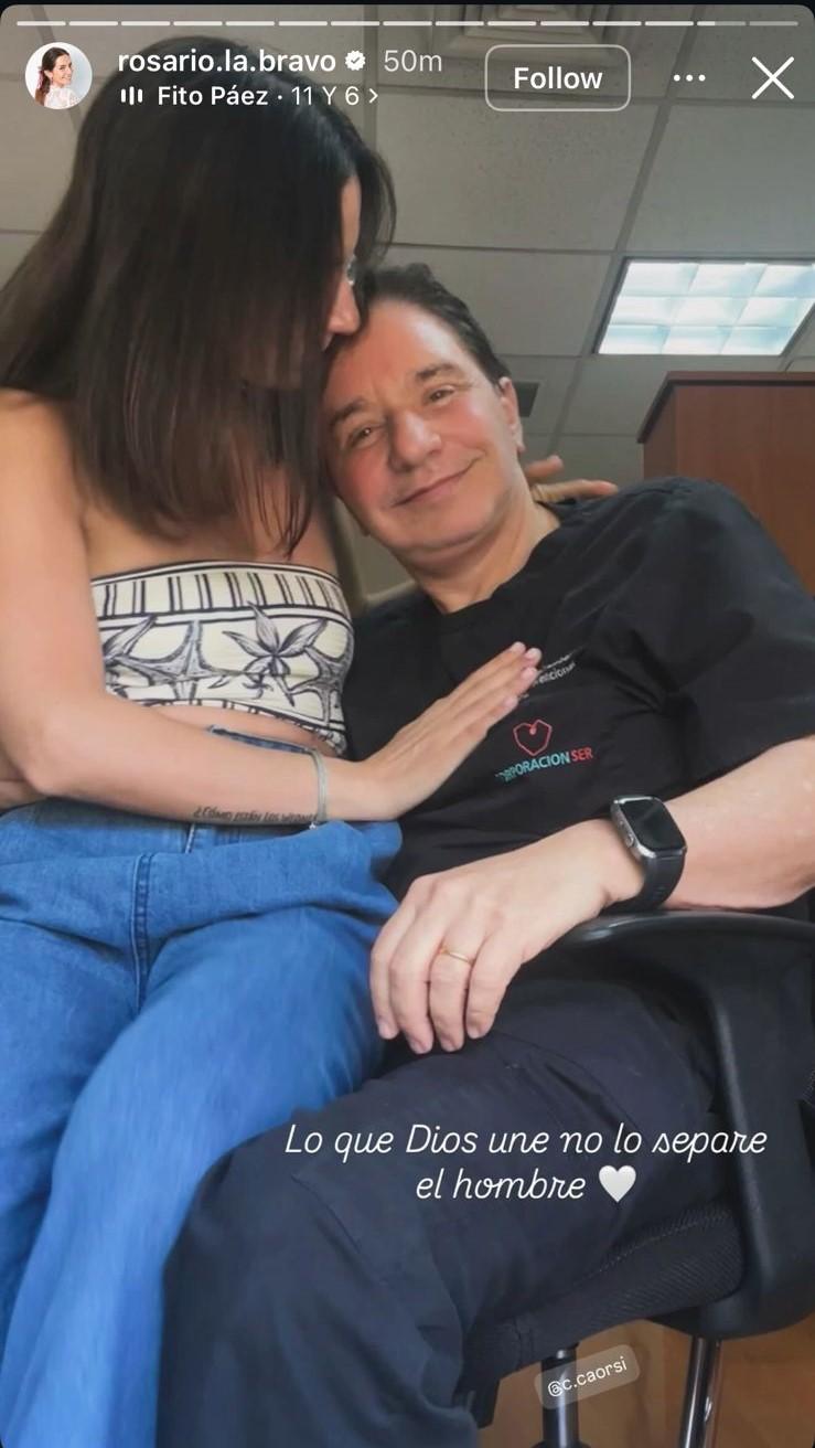 Rosario Bravo y Carlos Caorsi | Instagram