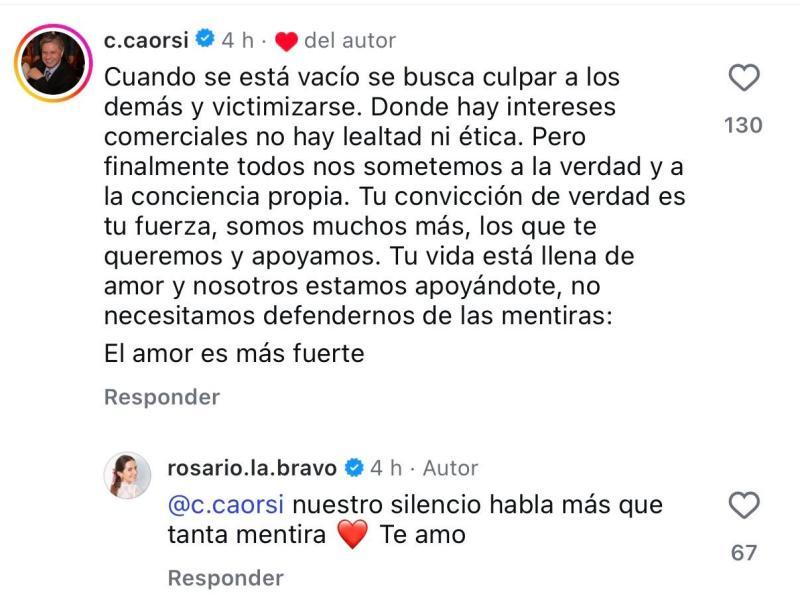 El mensaje del esposo de Rosario Bravo contra Daniel Fuenzalida que generó opinión de Pamela Díaz