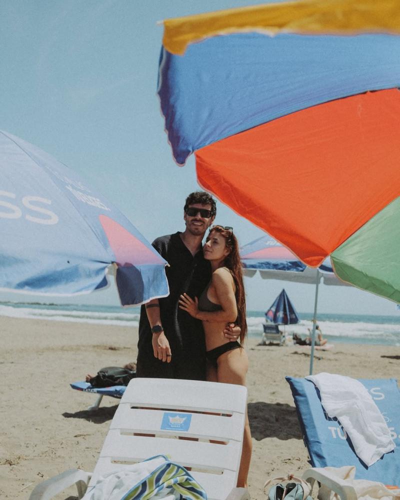 Teresita Commentz junto a Francisco Aguirre - Instagram